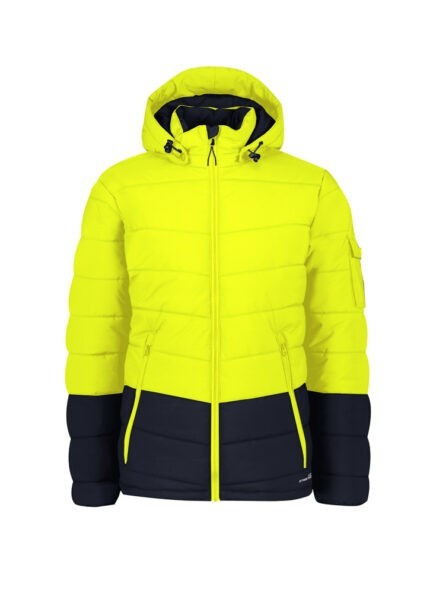 ZJ240 - Unisex Streetworx Hooded Puffer Jacket - Syzmik sold by Ideal Workwear  www.Idealworkwear.com.au