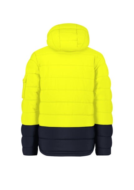 ZJ240 - Unisex Streetworx Hooded Puffer Jacket - Syzmik sold by Ideal Workwear  www.Idealworkwear.com.au