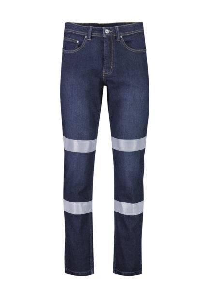 ZP907 - Mens Bio Motion Taped Stretch Jean - Syzmik sold by Ideal Workwear  www.Idealworkwear.com.au