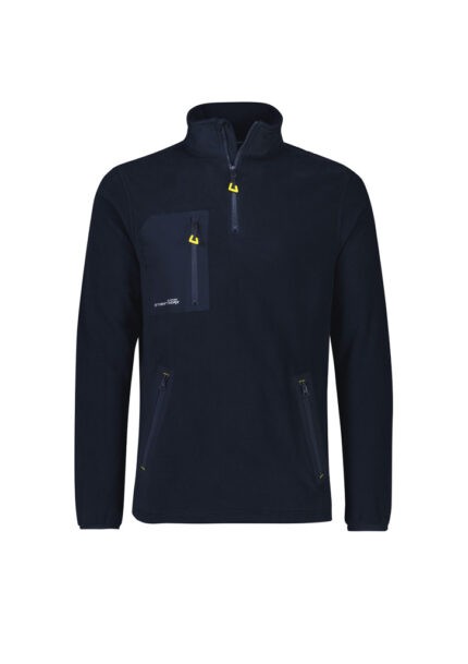 ZT210 - Unisex Streetworx Lightweight 1/4 Zip Polar Fleece - Syzmik sold by Ideal Workwear  www.Idealworkwear.com.au