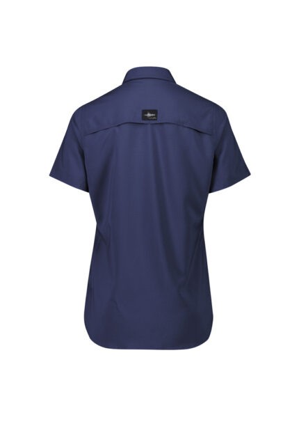 ZW765 - Womens Outdoor Short Sleeve Shirt - Syzmik sold by Ideal Workwear  www.Idealworkwear.com.au