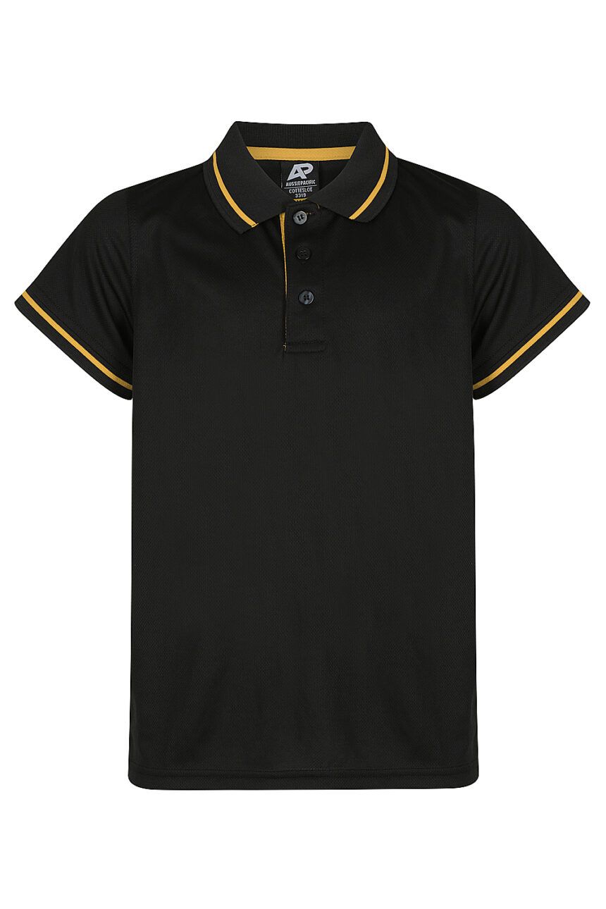 Front View of COTTESLOE KIDS POLOS - W3319 -  sold by Ideal Workwear www.Idealworkwear.com.au