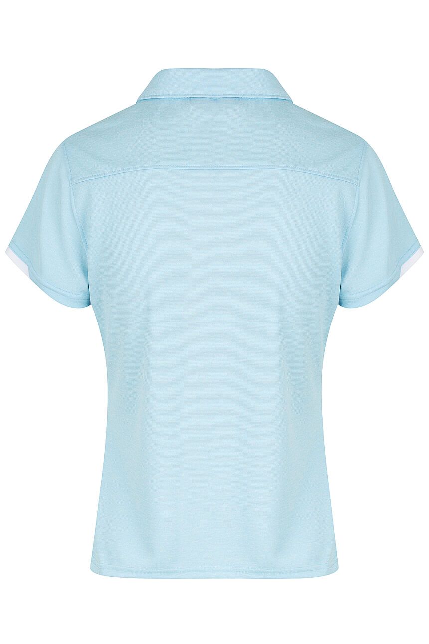 Back view of  MORRIS LADY POLOS - W2317 -  sold by Ideal Workwear www.Idealworkwear.com.au