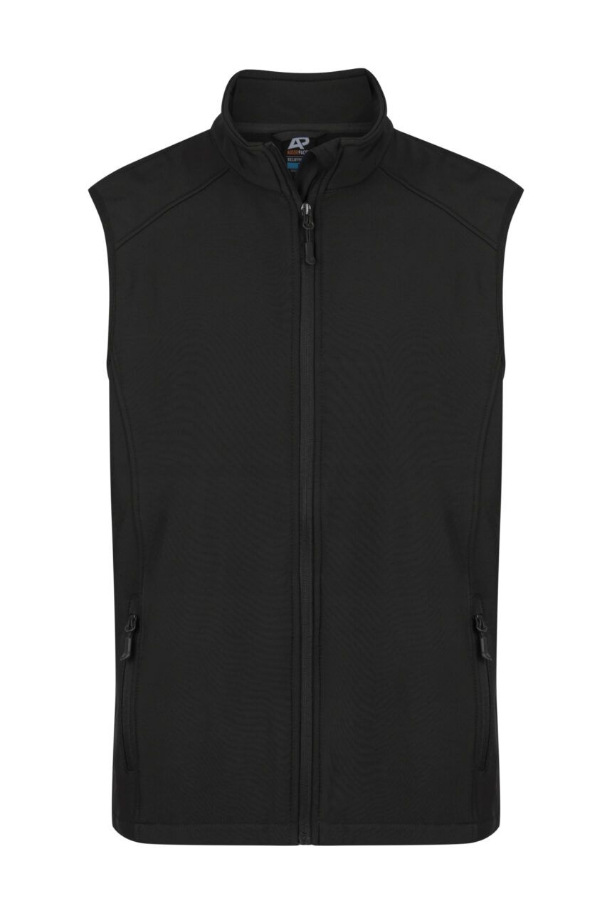 Front View of SELWYN MENS VESTS - W1529 -  sold by Ideal Workwear www.Idealworkwear.com.au