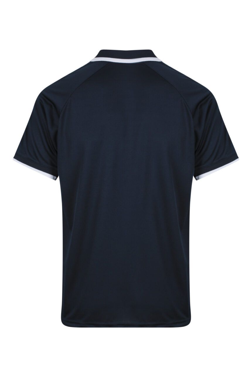 Back view of  DOUBLE BAY MENS POLOS - W1322 -  sold by Ideal Workwear www.Idealworkwear.com.au