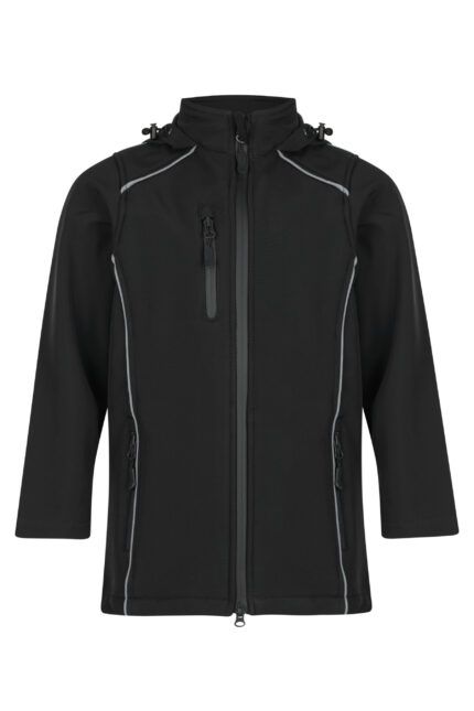 Front View of ASPEN KIDS JACKETS - W3531 -  sold by Ideal Workwear www.Idealworkwear.com.au