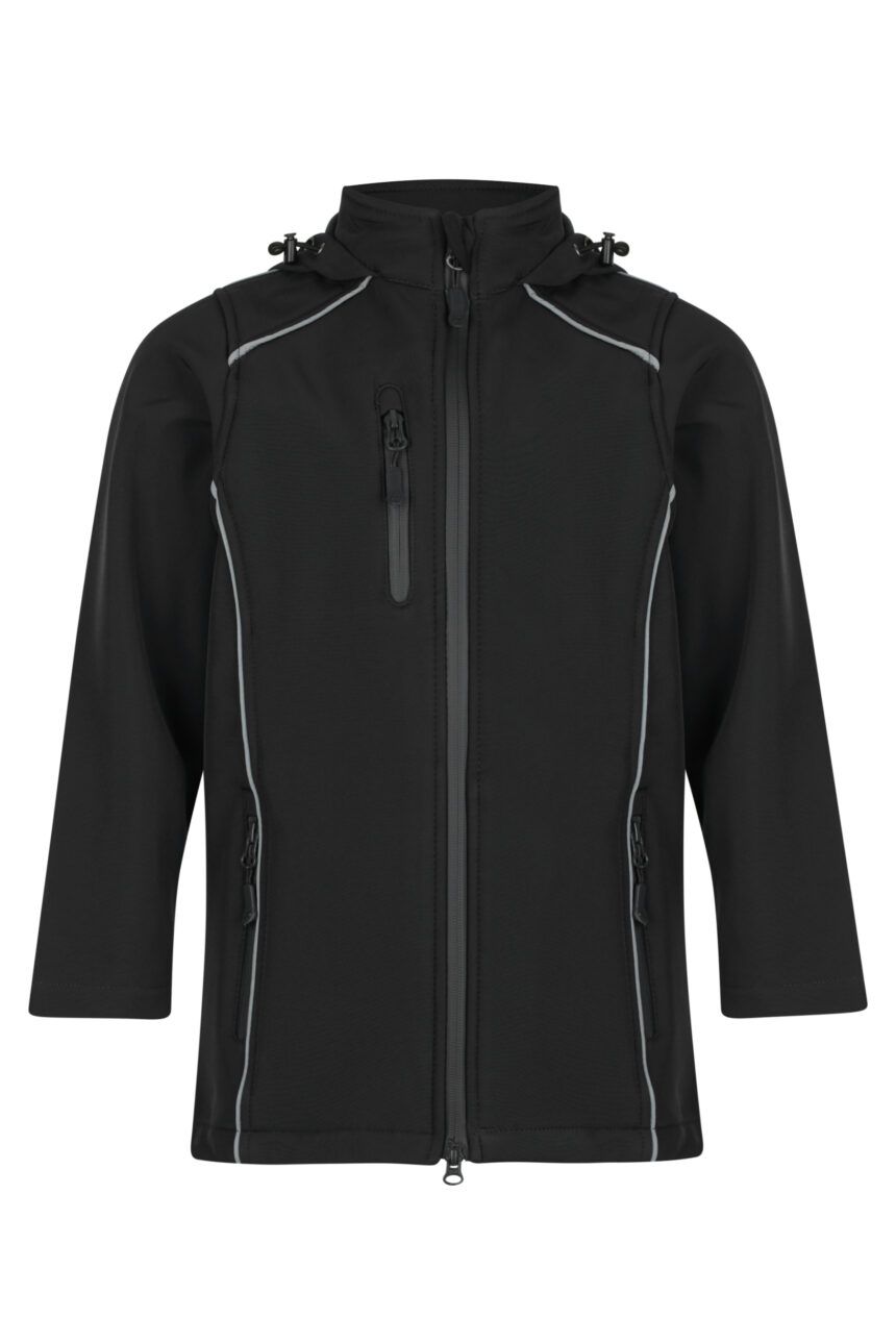 Front View of ASPEN KIDS JACKETS - W3531 -  sold by Ideal Workwear www.Idealworkwear.com.au