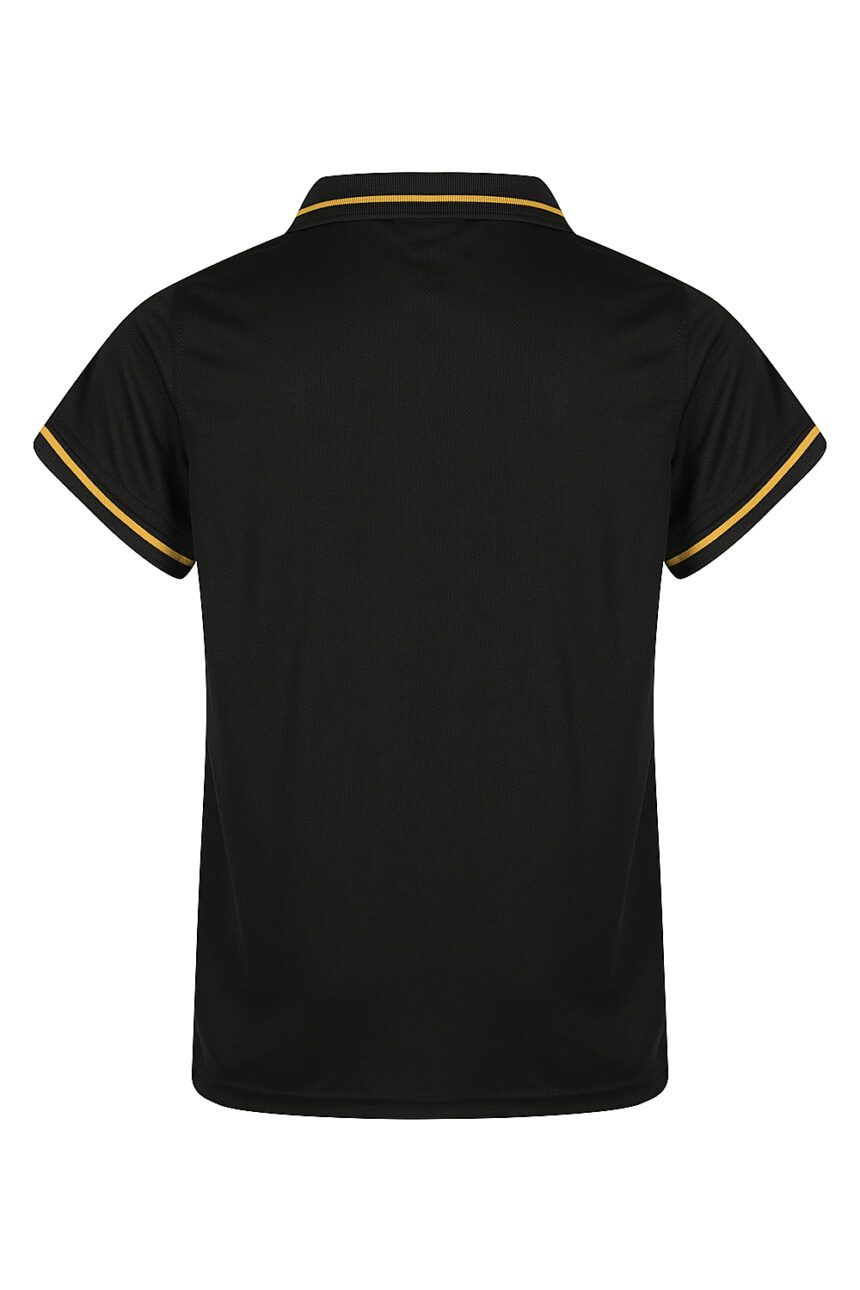 Back view of  COTTESLOE KIDS POLOS - W3319 -  sold by Ideal Workwear www.Idealworkwear.com.au