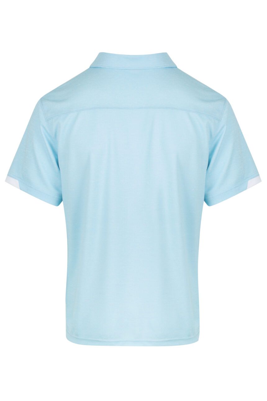 Back view of  MORRIS MENS POLOS - W1317 -  sold by Ideal Workwear www.Idealworkwear.com.au