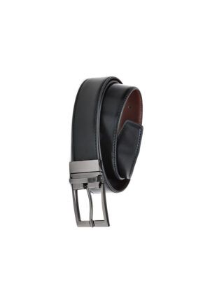 Front View of Mens Leather Reversible Belt      sold by Ideal Workwear www.Idealworkwear.com.au