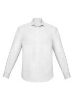 Front View of Mens Charlie Slim Fit Long Sleeve Shirt      sold by Ideal Workwear www.Idealworkwear.com.au