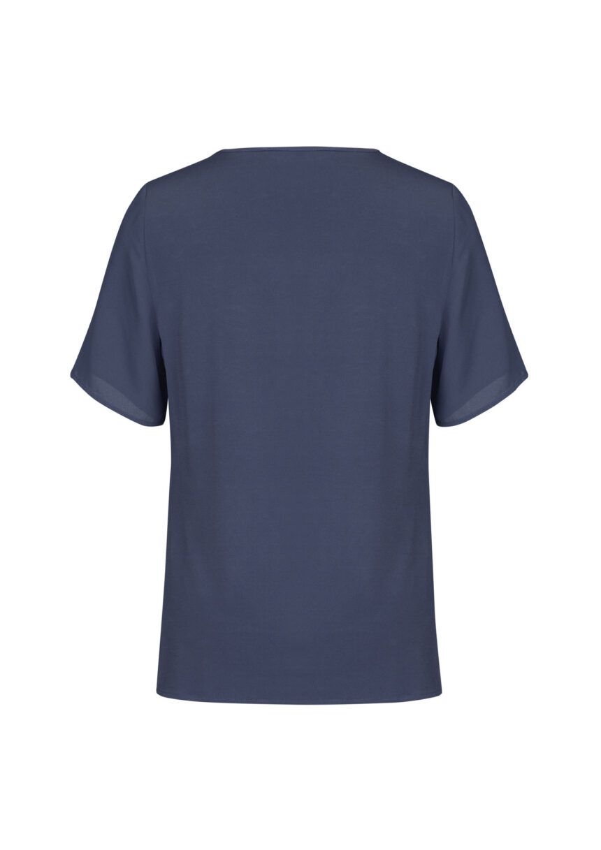 Back view of  Womens Sydney Short Sleeve T-Top sold by Ideal Workwear www.Idealworkwear.com.au