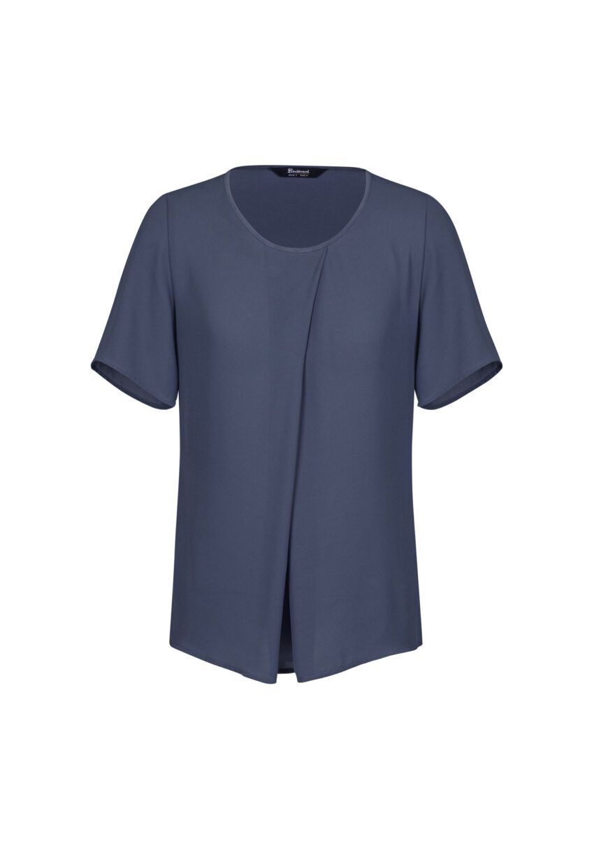 Front View of Womens Sydney Short Sleeve T-Top      sold by Ideal Workwear www.Idealworkwear.com.au